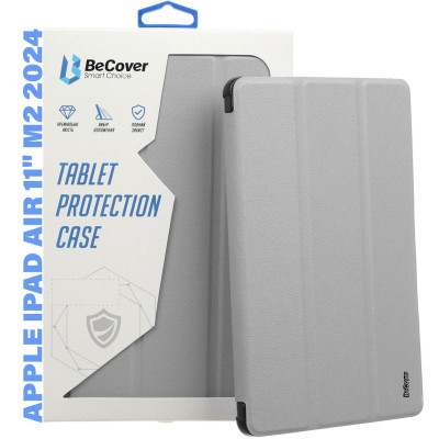Чохол до планшета BeCover Tri Fold Soft TPU Silicone Apple iPad Air 11&quot; M2 2024 Gray (711408) Вінниця - фото 1