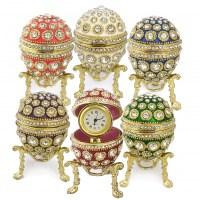 Шкатулка-яйцо с часами Фаберже Киев - изображение 1