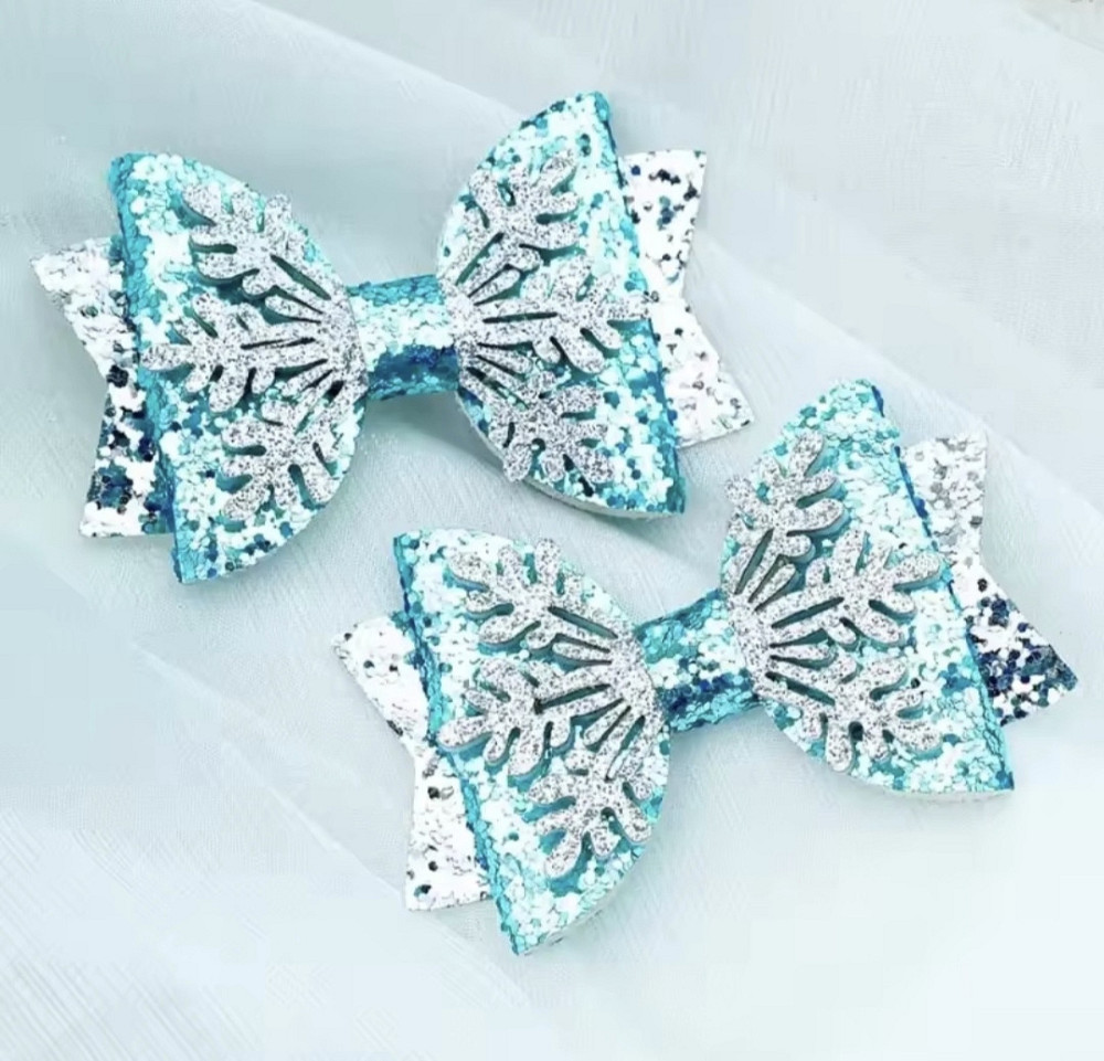 Заколка "Бантик новорічний" Сміла - фото 3