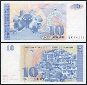 Македония 10 динар 1993г UNC P-9 Полтава - изображение 1