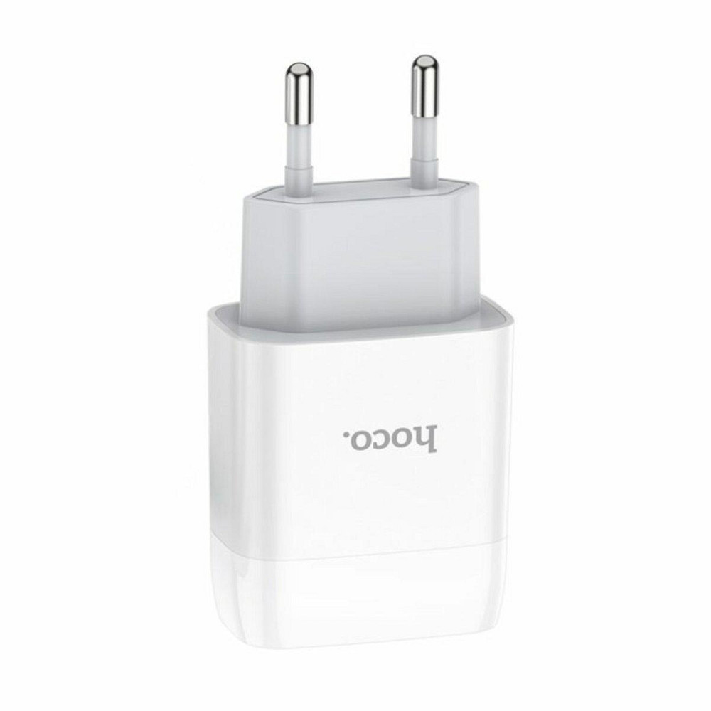 Сетевое зарядное устройство HOCO C72A Glorious single port charger, цвет белый 6931474712899 Одесса - изображение 5