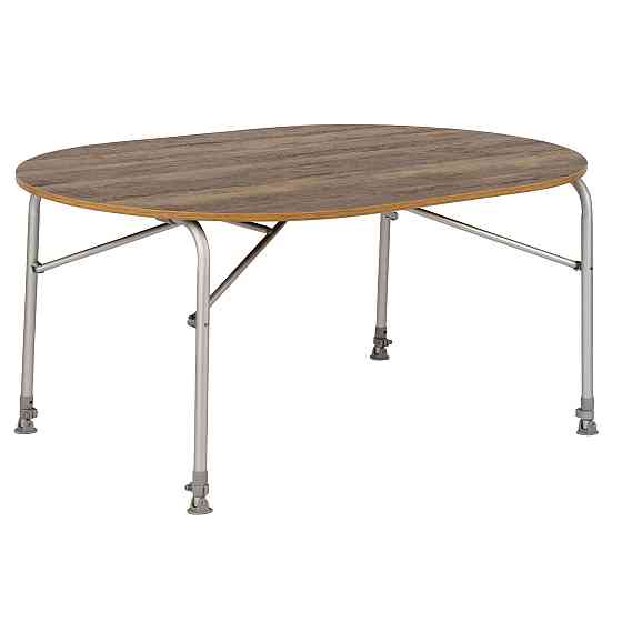 Стол Bo-Camp Feather Oval 130x90 cm Brown (1404466) Вінниця