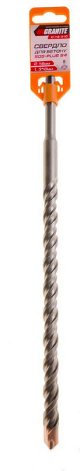 Сверло для бетона GRANITE SDS-PLUS S4 16х310 мм 0-16-310 Ровно - изображение 2