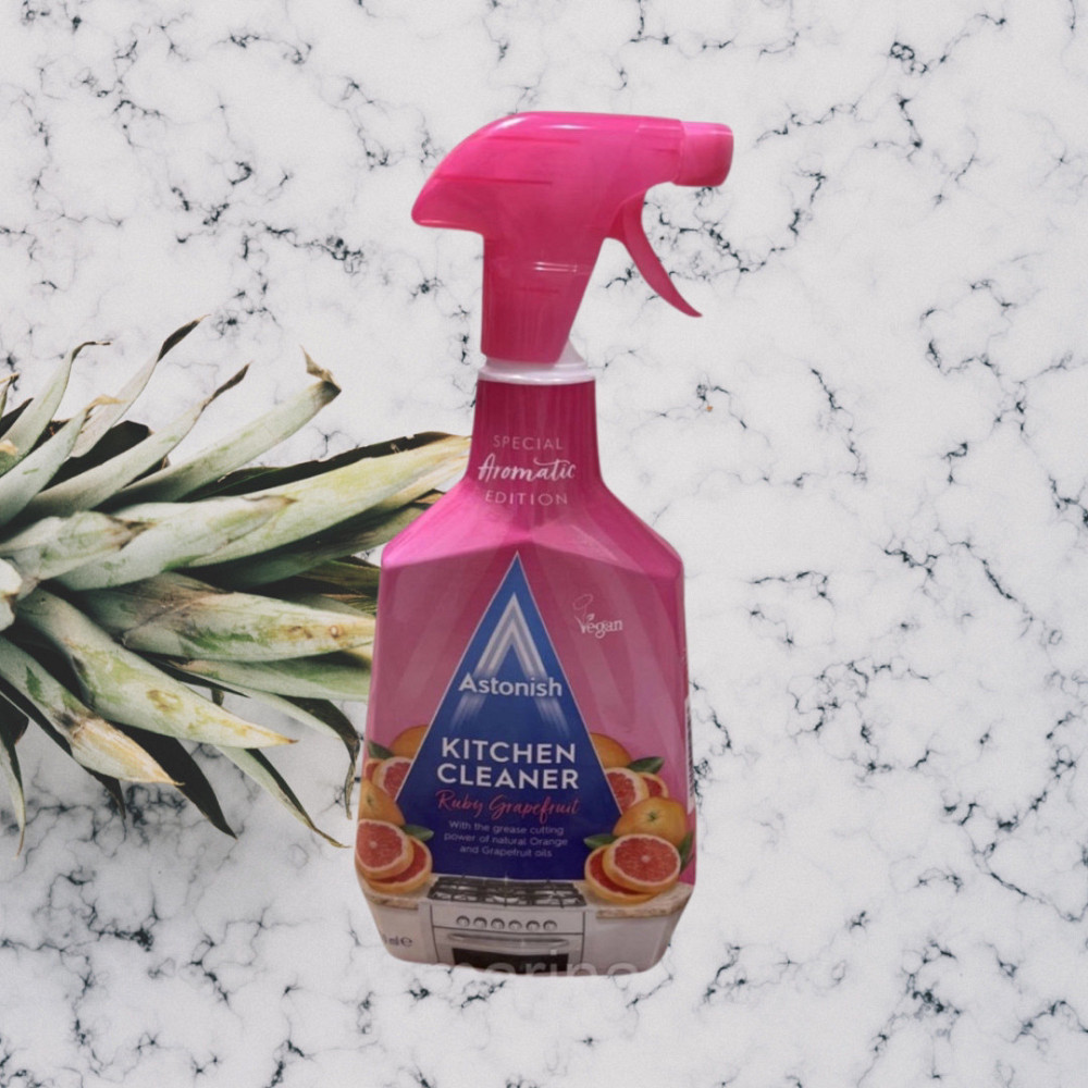 Спрей для чистки кухни Astonish Kitchen Cleaner Ruby Grapefruit 750 мл (E-00693) Виноградов - изображение 2