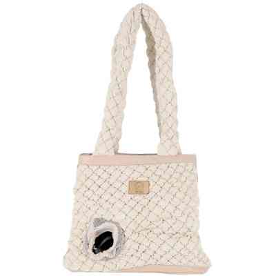 Переноска для животных MISOKO&CO 40x18x38 см светло-коричневая (YIWUMSK70171) Винница