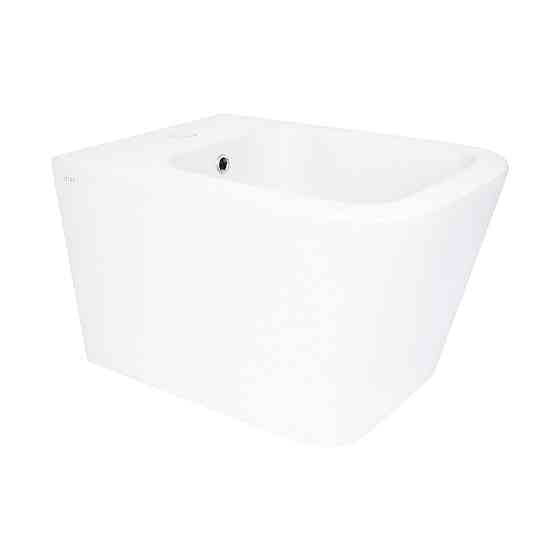 Біде підвісне Qtap Crow 485х340х290 мм White QT05555371W Київ
