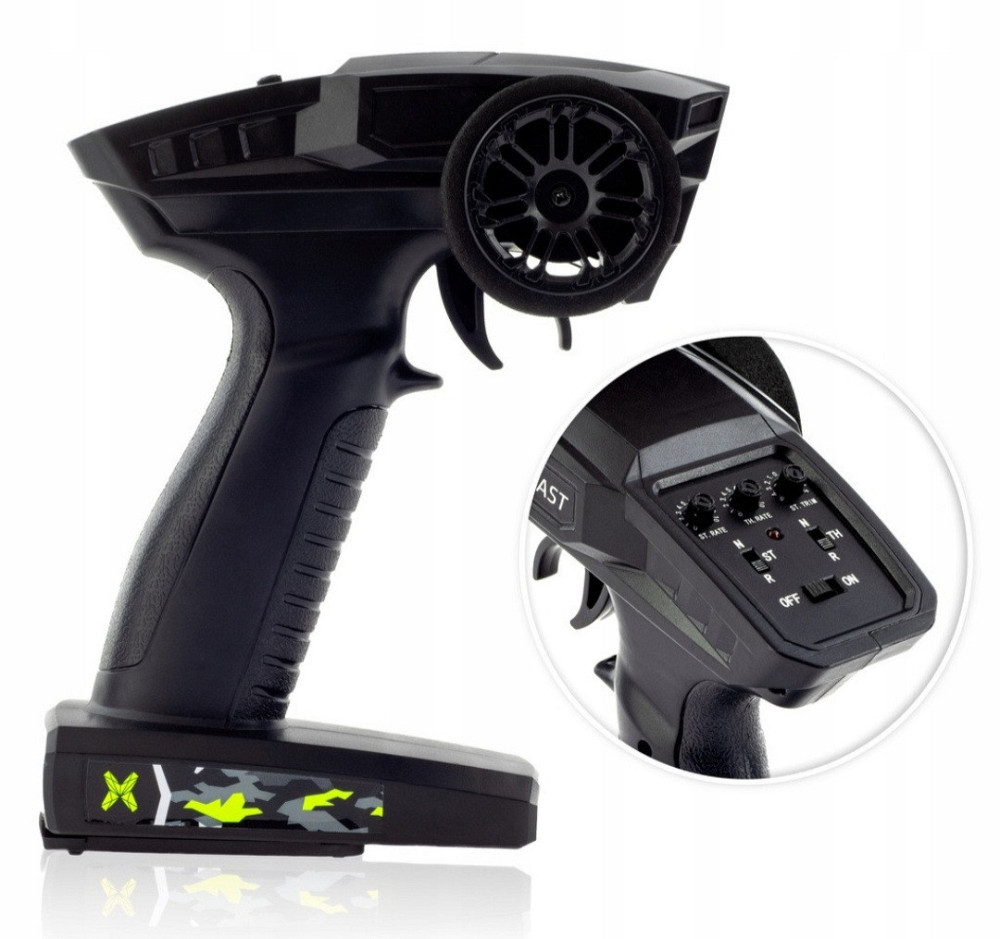 45+км/год Машинка на пульті з армотизаторами та 2 акумуляторами Клевань - фото 3