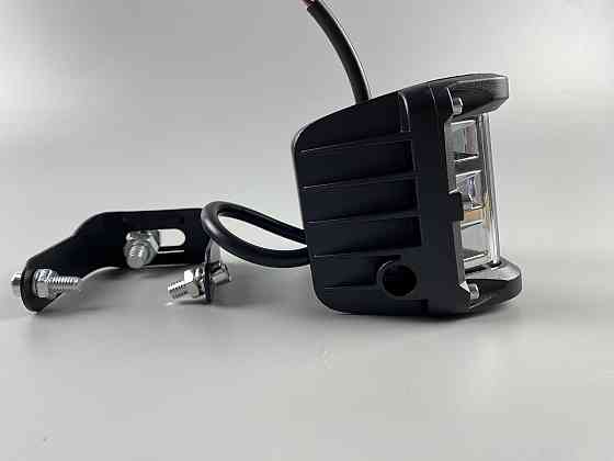 Автомобільна фара дальнього світла жовтий + білий, фара LED прямокутна 60W світлодіодна Мукачево