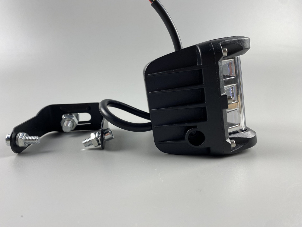 Автомобільна фара дальнього світла жовтий + білий, фара LED прямокутна 60W світлодіодна Мукачево - фото 4