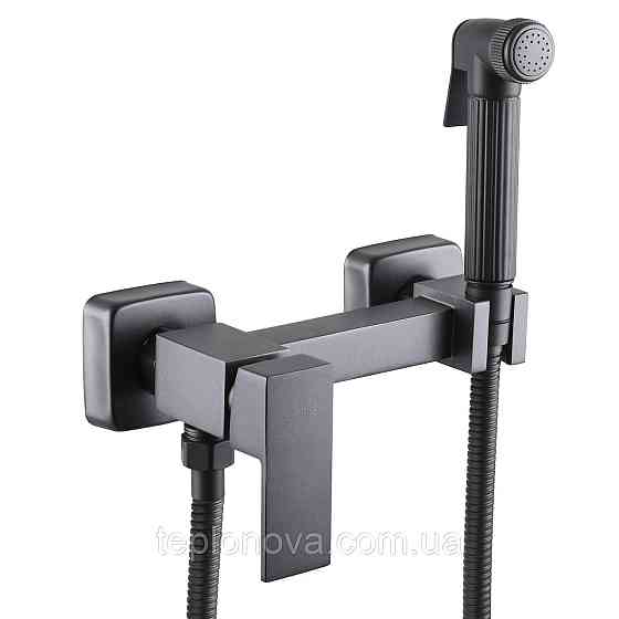 Змішувач гігієнічний Globus Lux Niagara GLN-5-106MIX-Graphite Чернівці