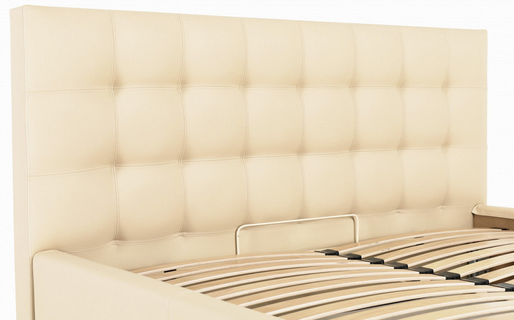 Кровать Двуспальная Chester New VIP 180 х 190 см Fly 2207 С дополнительной металлической цельносварной рамой Бежевый Днепр - изображение 14