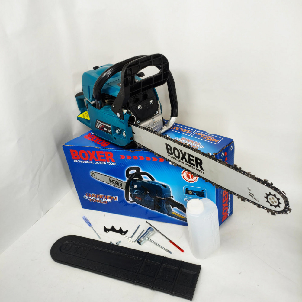 Бензопила Boxer BX-102 5,9 КВт З Двома Напрямними І Ланцюгами SK-72 Львів - фото 5