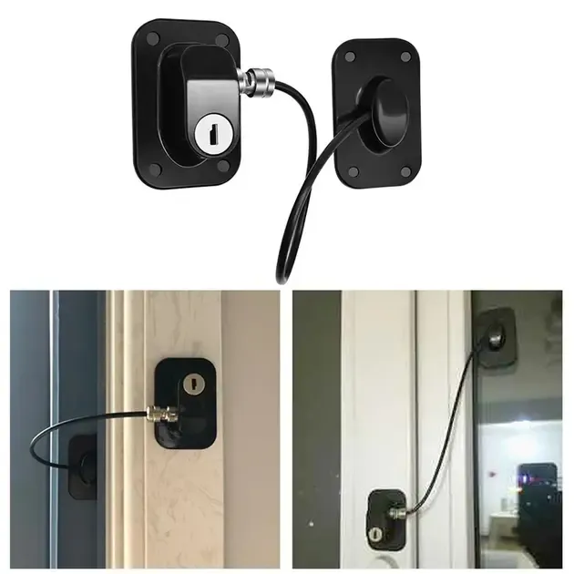 Замок безопасности для детей и окон Черный Коломия - фото 3