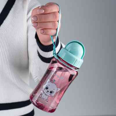 Поїльник-непроливайка Kite Kitty, 350 мл, рожева (K25-399-2) Вінниця