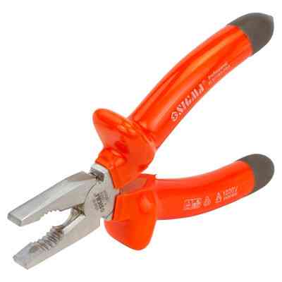 Плоскогубцы Sigma диэлектрические 180мм 1000В (4344181) Винница