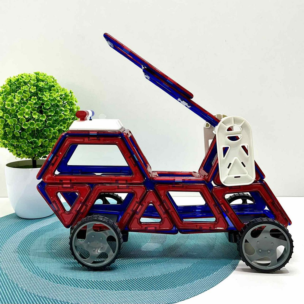 Конструктор магнітний Limo Toy Транспорт 32 деталі (LT6002) Чернигов - изображение 6