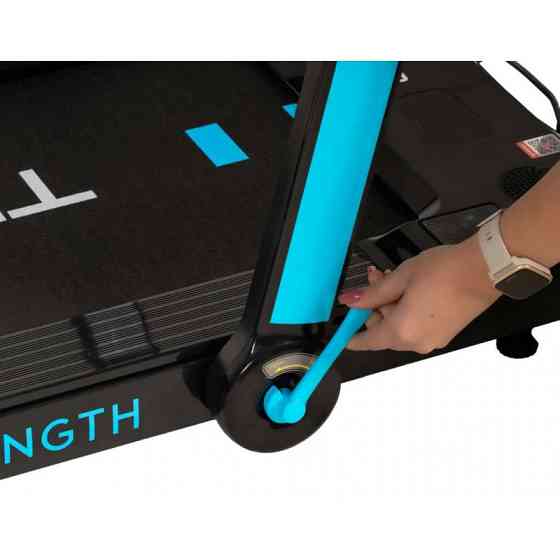 Бігова доріжка електрична THUNDER RACE-BLUE Київ