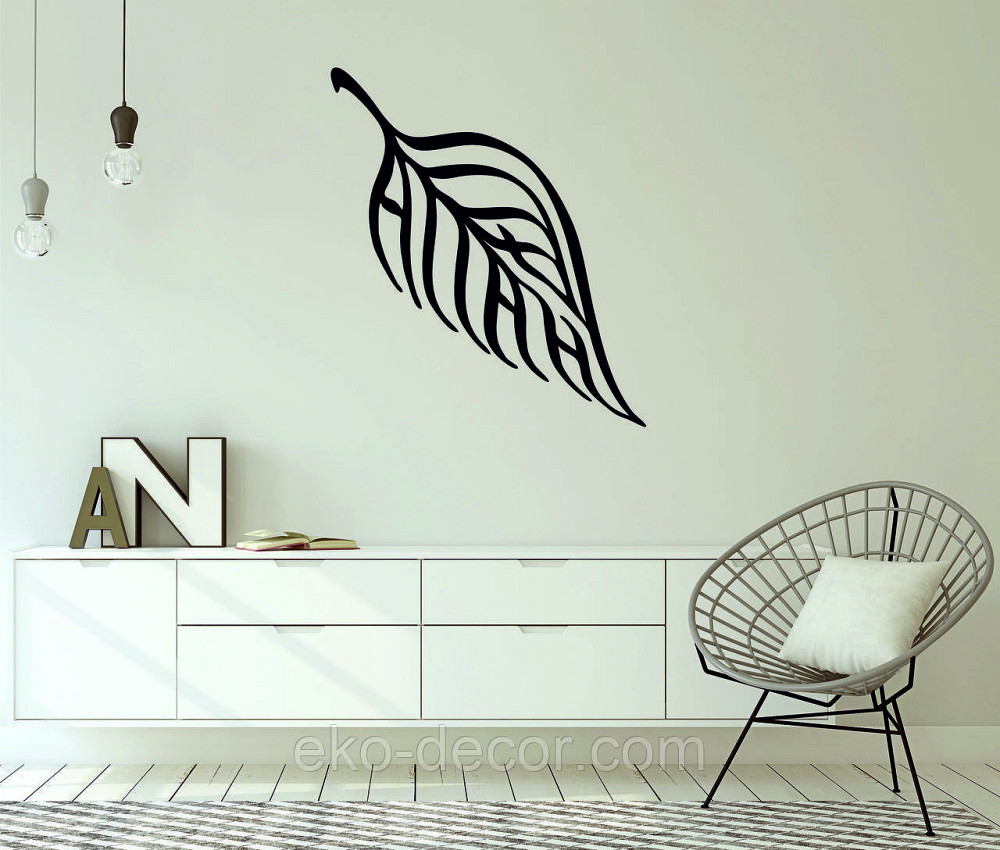 Декоративне настінне Панно «Лист»  Декор на стіну Київ - фото 2