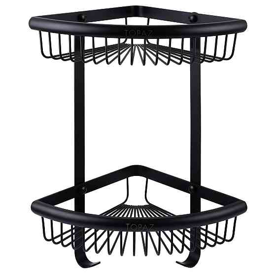 Полка двойная угловая TOPAZ TKB-4115-2-BL (000021349) Киев