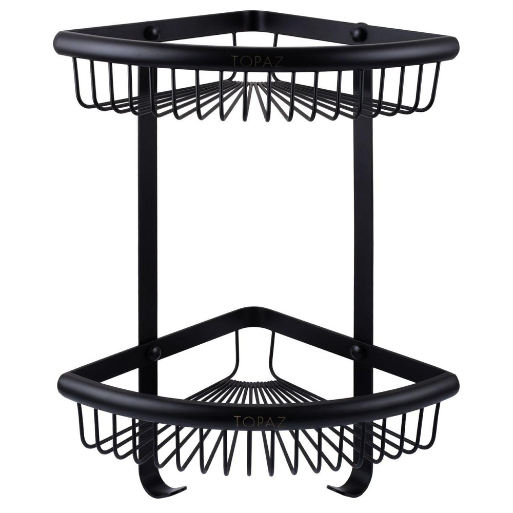 Полка двойная угловая TOPAZ TKB-4115-2-BL (000021349) Киев - изображение 1