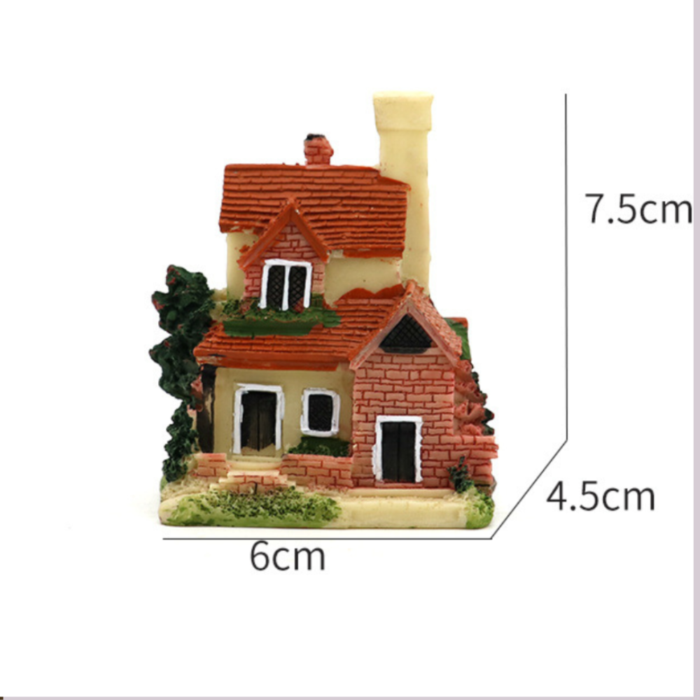 Декоративний Будиночок для міні-саду кашпо флораріуму мікроландшафту рокарію діорам Одеса - фото 10