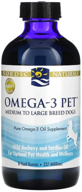 Омега-3 для собак Nordic Naturals Omega-3 Pet 237 мл Київ - фото 1