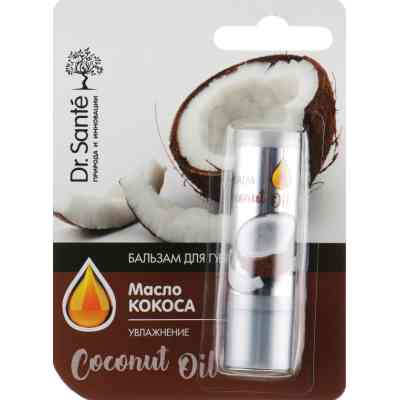 Бальзам для губ Dr. Sante Coconut Oil Lip Balm 3.6 г (8588006038033) Вінниця