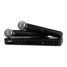 Микрофон Shure BLX288E/SM58-K3E system bezprzewodowy z podwójnym odbiornikiem i mikrofonami SM58 (606-630 MHz) Киев - изображение 1