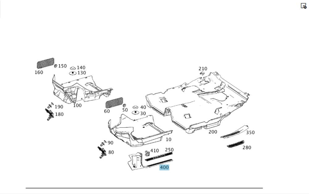 Mercedes-Benz  A2466800206 9H68 Пластиковий поріжок отвору передніх правих дверей CLA Shooting Brake X117 CLA C117 GLA X156 A-class W176 B-class W242  Одесса - изображение 2
