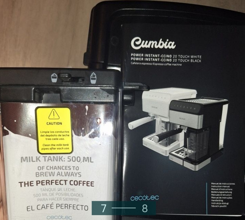 Кофемашина CECOTEC ROWER instant - ccino 20 Touch. Киев - изображение 2