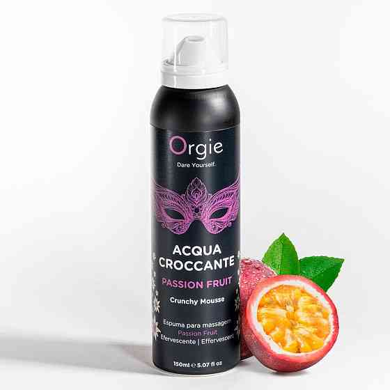 Масажна пінка Orgie – Acqua Croccante Passion Fruit (150 мл), ефект бульбашок, що лопаються Sex Aura Київ