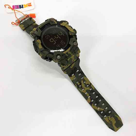 Водонепроницаемые часы 50 м SKMEI, Тактические военные часы для ЗСУ Фирменные спортивные RK-69 Львов