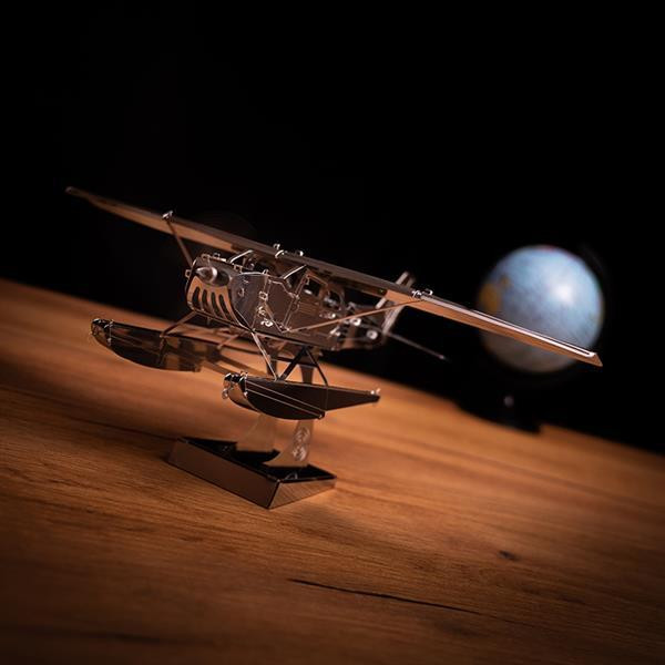 Колекційна модель-конструктор Metal Time Breeze Drifter Гідроплан механічний (MT003) Харків - фото 11