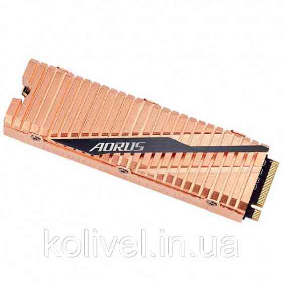 SSD 1Tb Gigabyte AORUS M.2 2280 NVMe Gen4 PCIe 4.0 x4 3D NAND TLC (GP-ASM2NE6100TTTD) Киев
