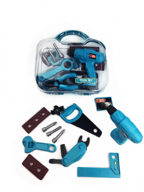 Детский игровой набор инструментов 6601-1/2 в чемодане 6601-2 Винница - изображение 1