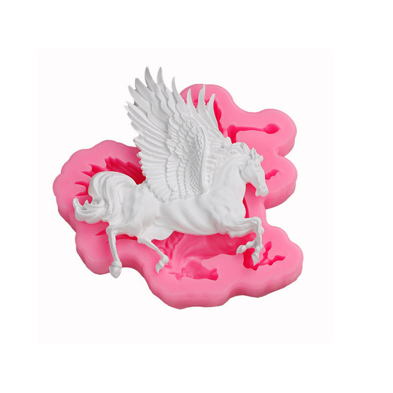 Молд силиконовый Пегас 85 на 89 мм розовый Киев - изображение 6