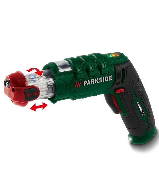 Акумуляторна викрутка з барабаном для біт Parkside Rapidfire 2.2 (4 В (2 Ач), 7 Нм,) Киев - изображение 7