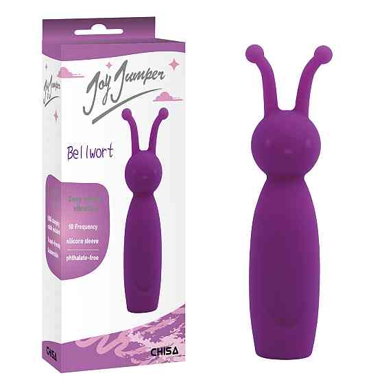 Мини вибратор клиторальный Chisa Joy Jumper Bellwort, фиолетовый Sex Aura Киев