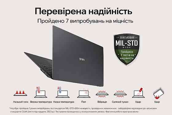Ноутбук LG Gram Pro 17z90sp-adb9u1 17" WQXGA IPS Intel Core Ultra 155H 32/512GB SSD Windows 11 Николаев