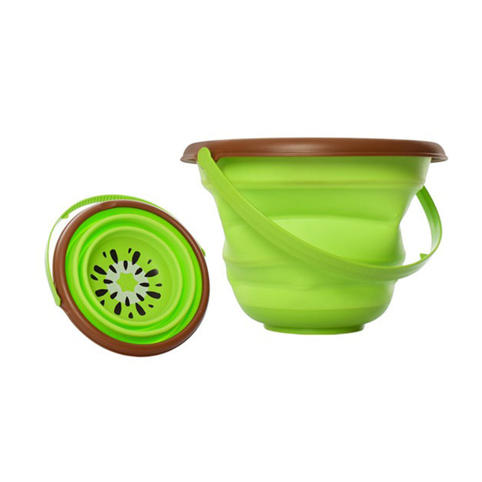 Дитяче іграшкове складане відерце "Фрукти" 6911N(Green) зелений Вінниця - фото 1