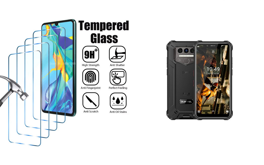 Захисне скло ArmorGlass для Oukitel WP9 – стійке до подряпин та ударів Київ - фото 1