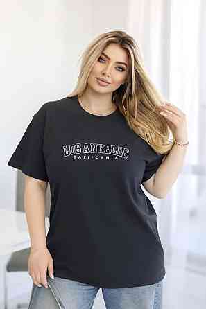 Футболка жіноча вільного крою LaLaLand Батал Київ