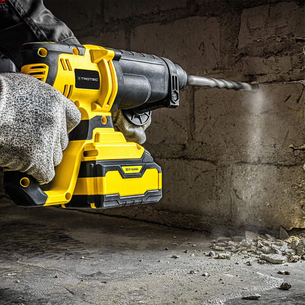 Перфоратор аккумуляторный Trotec PRDS 20-20V + кейс (4415000210) Винница - изображение 9