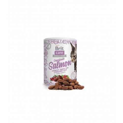 Ласощі для котів Brit Care Cat Snack Superfruits Salmon, лосось, 100 г Київ