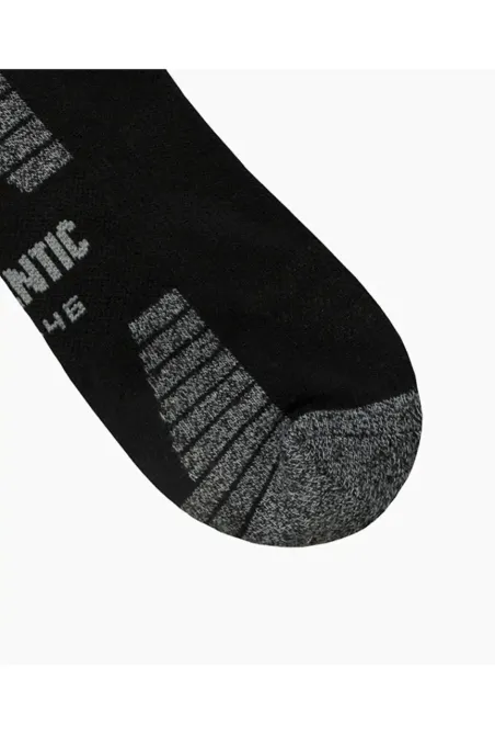 Шкарпетки чоловічі короткі Atlantic MC-004 Утеплена стопа 43-46, Чорний, Білий Київ - фото 4