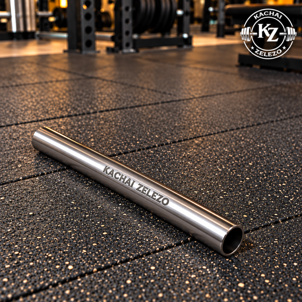 Гантелі набірні 2 по 16 кг з покриттям + Перехідник для штанги Kachai Zelezo Iron Pro Київ - фото 4