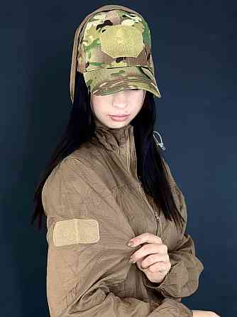 Тактична Легка жіноча куртка койот нейлонова з кишенями та капюшоном, для жаркої і активної погоди Львів