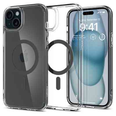 Чохол до мобільного телефона Spigen Apple iPhone 15 Ultra Hybrid MagFit Graphite (ACS06804) Вінниця