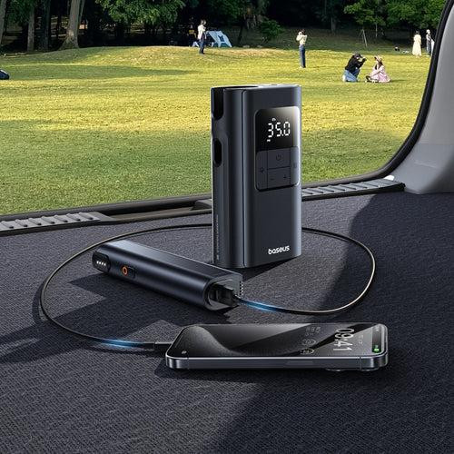 Автомобильный насос Baseus PrimeTrip VA1 Wired and Wireless 2-in-1 Tire Inflator Cosmic Black Одесса - изображение 7