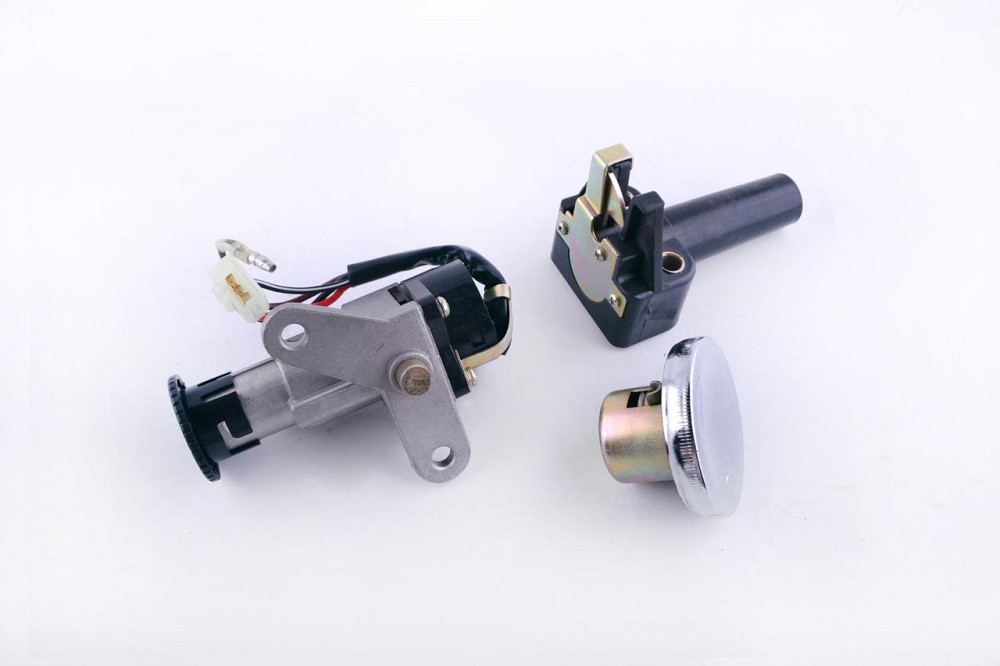 Замок зажигания (комплект) скутер Ямаха Йог 2JA, M 1YU Мукачево - изображение 1